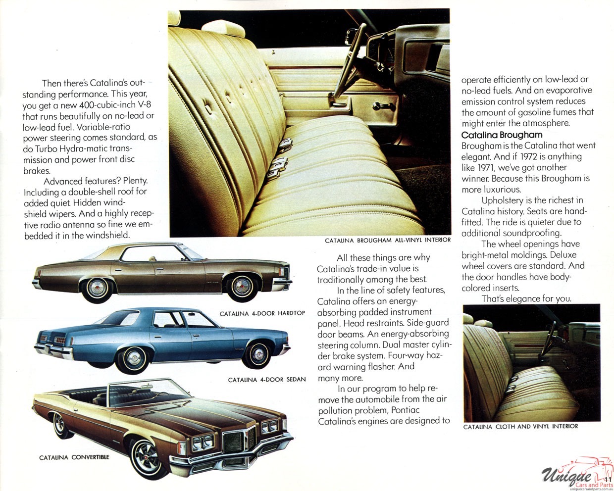 1972 Pontiac Brochure Page 13